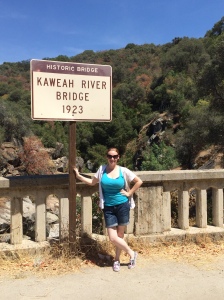 Kaweah River Bridge 1923, Mineral King