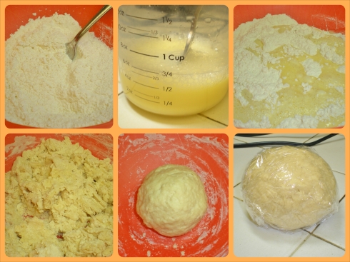 Making pasta dough